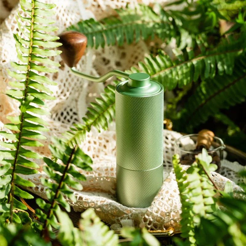 Hand cranked coffee, ground beans, hand ground coffee machine, household portable, small, bean grinder