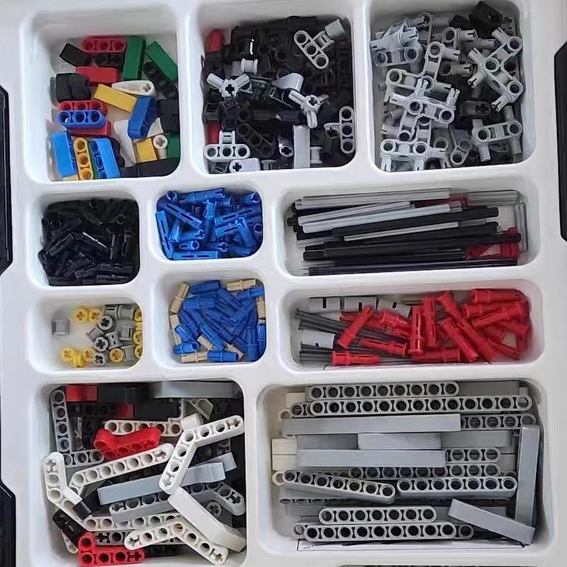 Zestaw klocków MOC pasujący do robota EV3 45544 Core Set Mindstorms EV3 9898 Części 45560 Zestaw DIY Zabawki STEAM