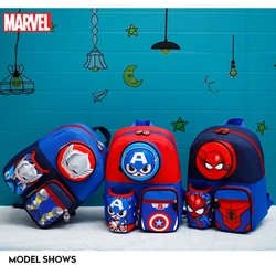 Marvel Avengers Spiderman Thor Iron Man Super Heroe Student School Bag Cartoon 3d Kindergarten Backpack Children Travel Bag Gift