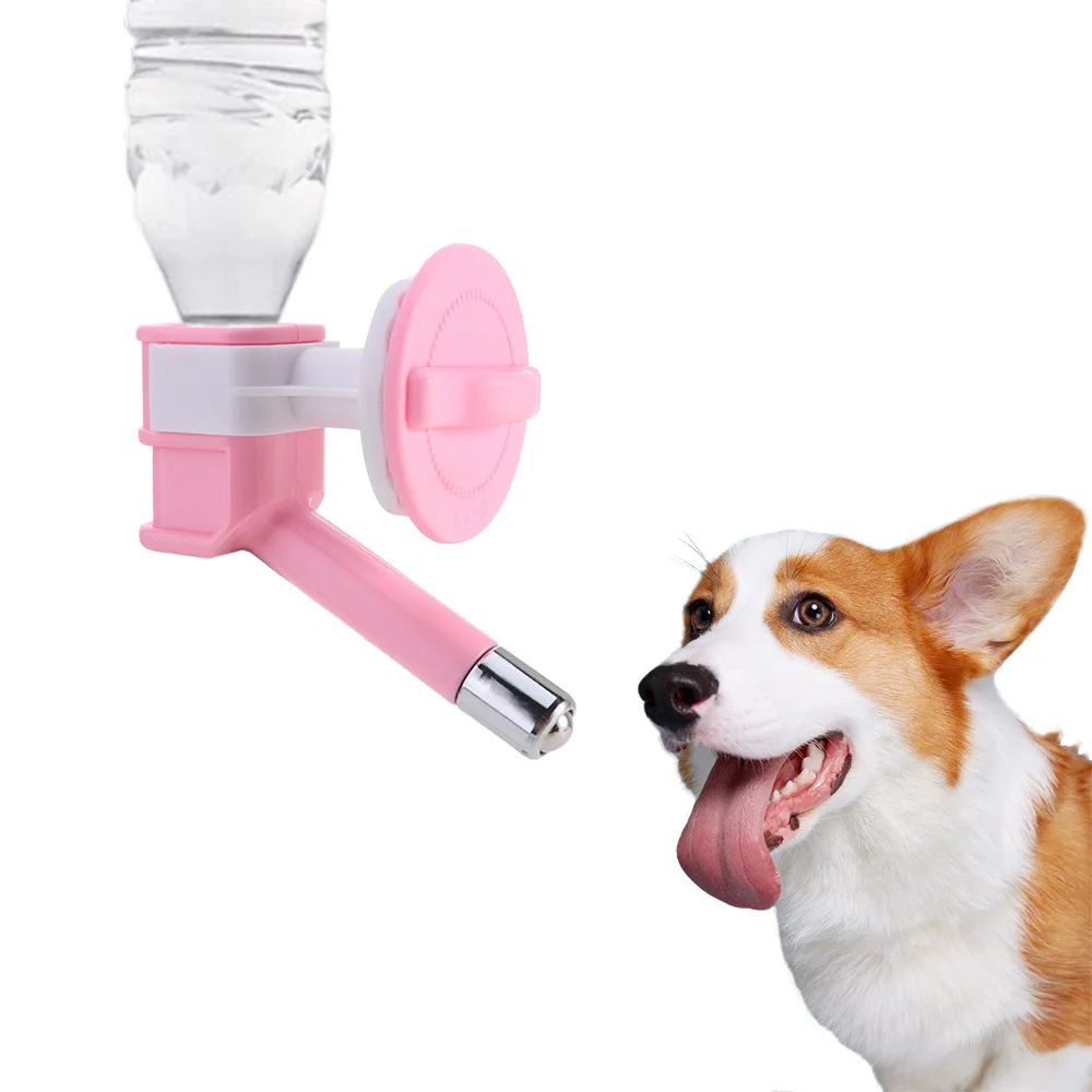 Leak-Proof Cat Water Dispenser Nozzle Non Slip Detachable Pet Hanging Water Dispenser Automatic Water