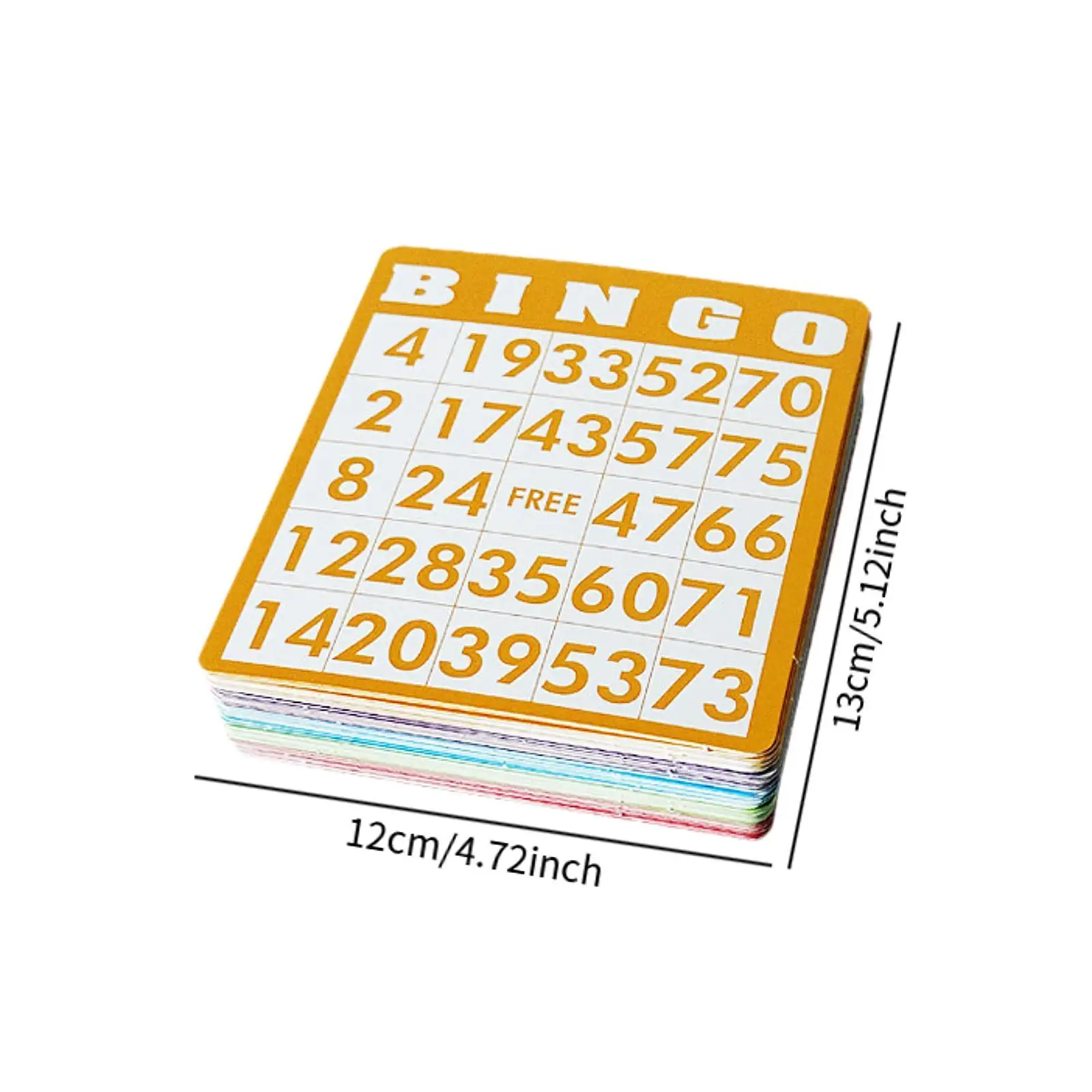 

100 шт. бумажных карточек для игры в бинго, забавные номерные карточки для групповых мероприятий для взрослых