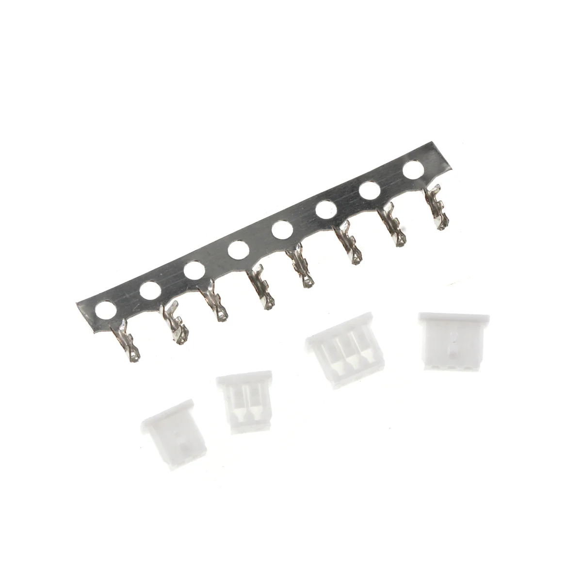 1.25mm spacing white plastic shell 2/3/4/6/8/10P plug spring terminal connector female head socket