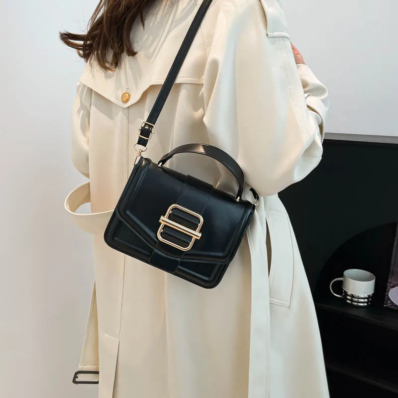 

​​2025 New Minimalist Small Square Bag for Women, Vintage Crossbody Purse, Multi-way Shoulder Bag for Daily & Commute​