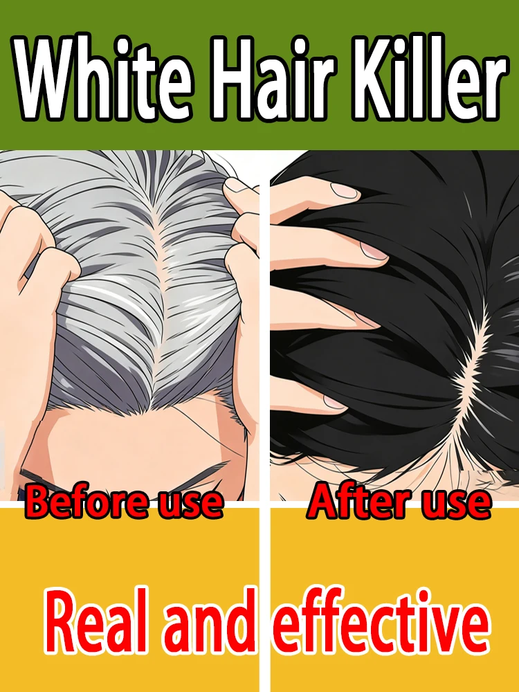 

Deeply nourishes the scalp, replenishes melanin in hair roots, reverses gray hair, and maintains scalp health.