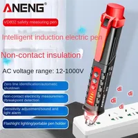 ANENG VD802 Intelligent Electric Test Pen Multi-function Line Detection Electrician Induction Pen Sound and Light Alarm