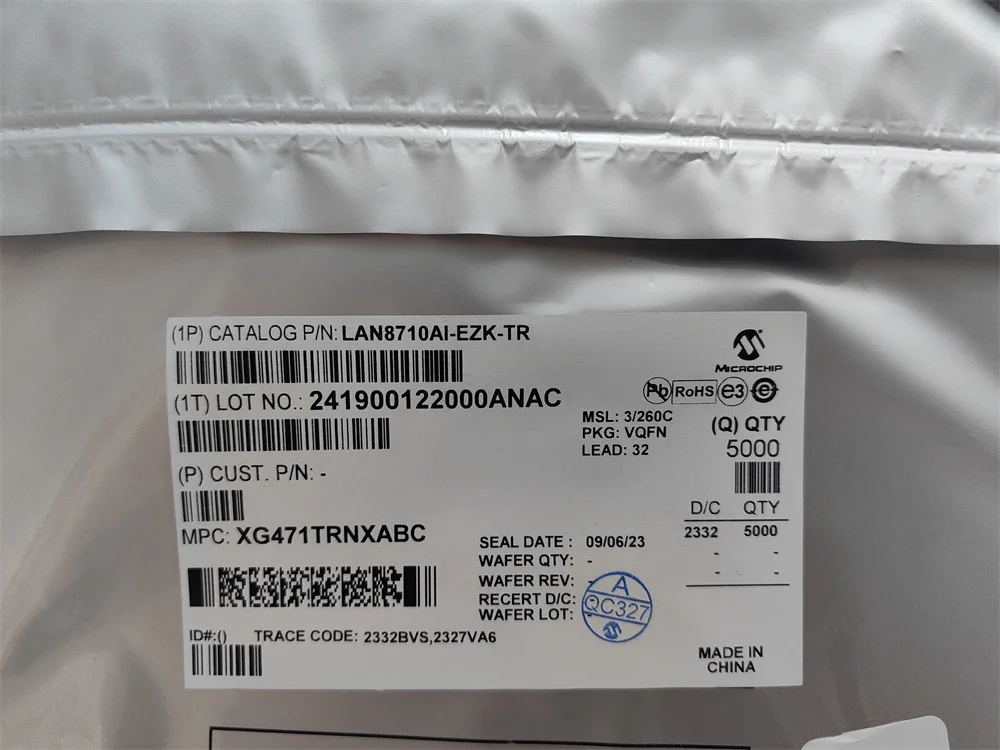 LAN8710AI-EZK-TR متوفر في المخزون