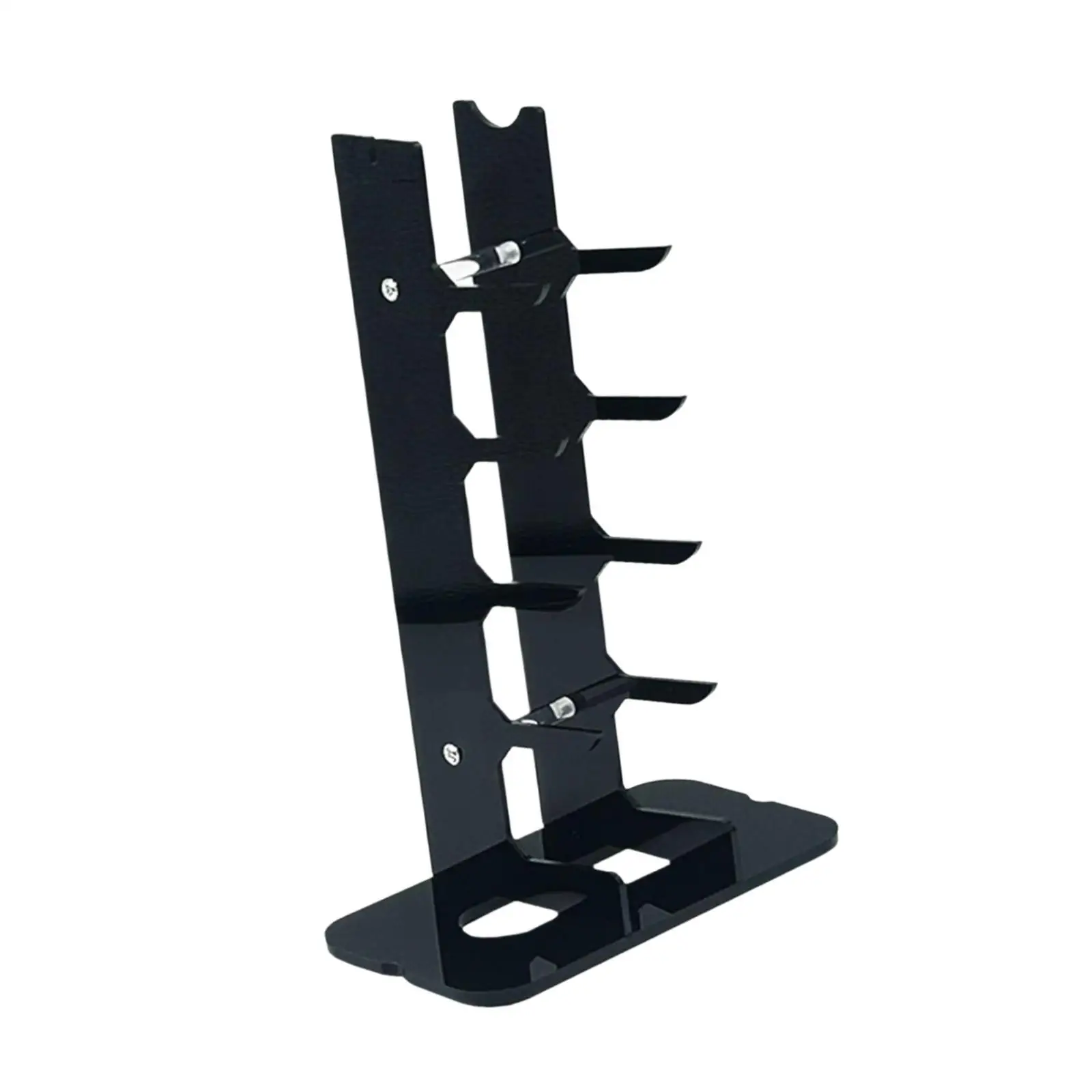 Wall Mounted Acrylic Knife Display Stand Rack for Pocket Knives Kitchen Knife Storage and Organization view 2