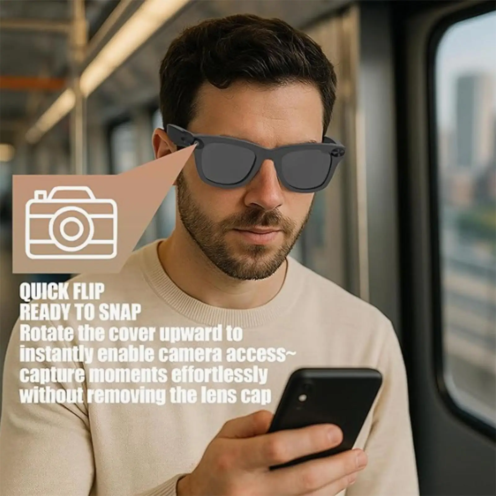 For RayBansMeta Glasses Camera Cover 3 Pieces Anti-Spying Smart Electronics Supplies Accessories Camera Protection Cover view 4