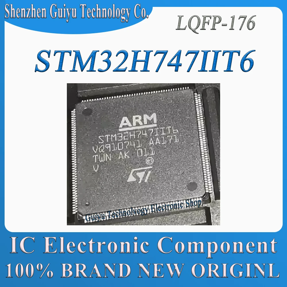 

STM32H747IIT6 STM32H747IIT STM32H747II STM32H747 LQFP-176 IC MCU Chip