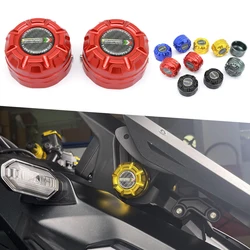 SEMSPEED For Honda ADV160 ADV 150 2021-2025 CNC Windscreen Adapter Cover Decorative Height Side Adapter Cap Cover ADV 150 160