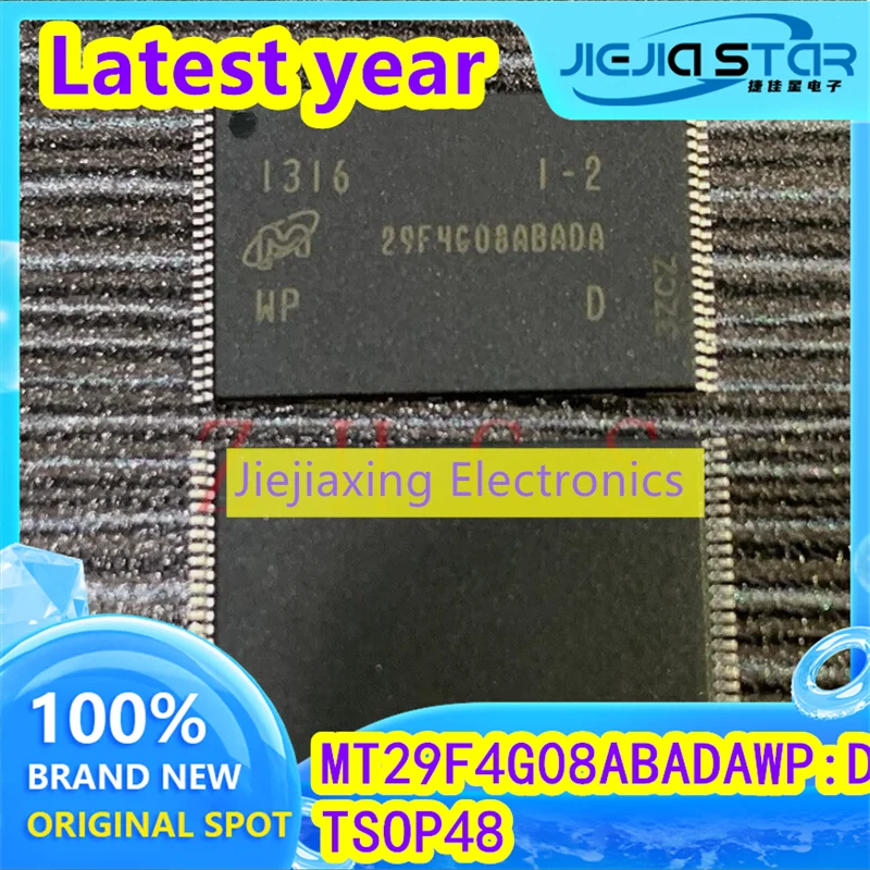 

(4/20pieces) MT29F4G08ABADAWP:D 29F4G08ABADA TSOP48 512MB NAND FLASH memory chip 100% brand new good quality original stock