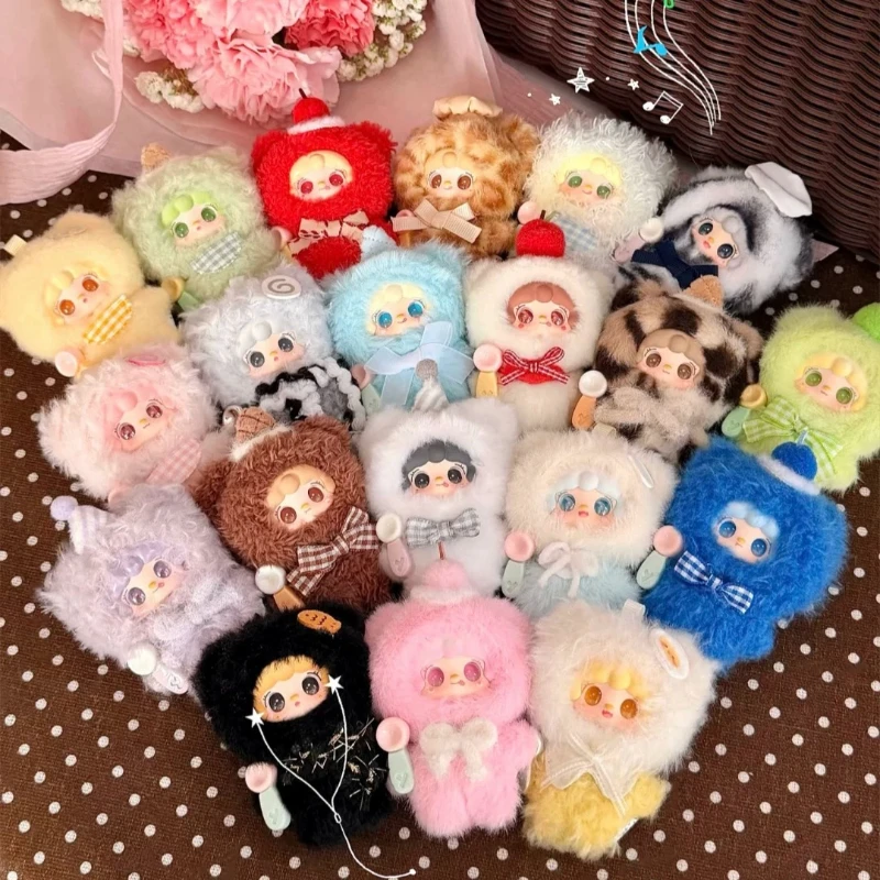 

New Yooki Hello Just A Bite Series Blind Box Toys Mini Doll Mystery Box Cute Anime Figure Mobile Phone Charm Plush Pendant Decor
