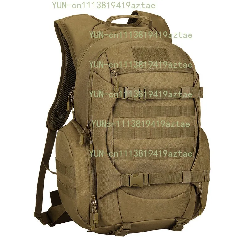 Outdoor Camping Hiking Backpack 45L Large Capacity Backpack Men's Tactical Camouflage Mountaineering Bag