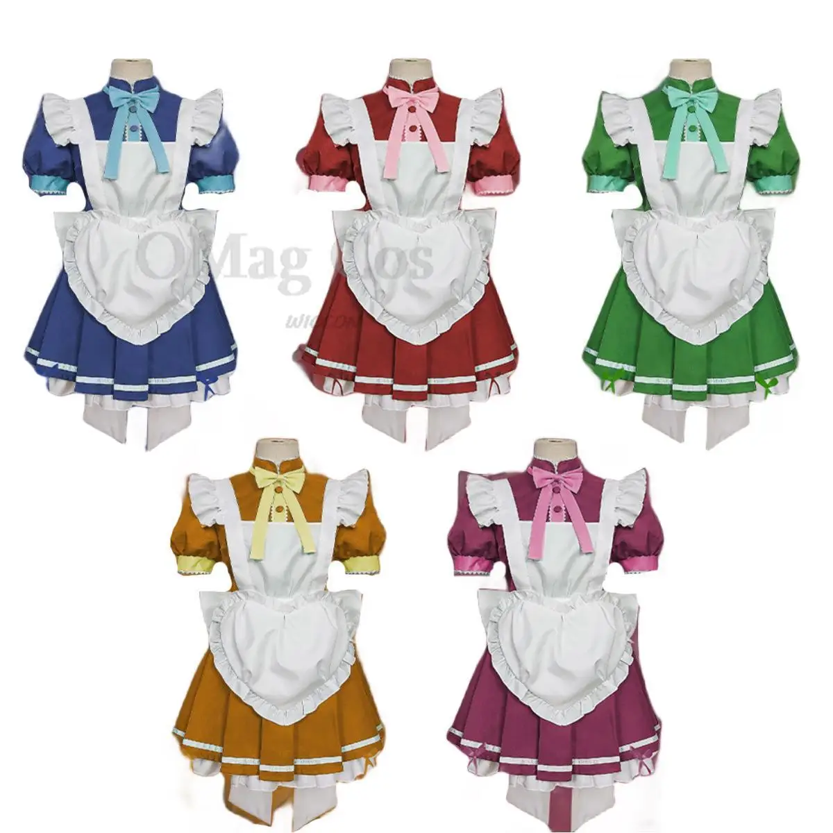 

Anime Tokyo Mew Mew Aizawa Minto Momomiya Ichigo Midorikawa Retasu Fon Pudding Cosplay Costume Maid Dress Woman Kawaii Party Set