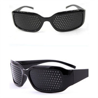 Astigmatism Glasses Eyewear Anti-fatigue Pinhole Vision Correction Enhancement Sunglasses PC Phone Laptop Eye Protection Unisex
