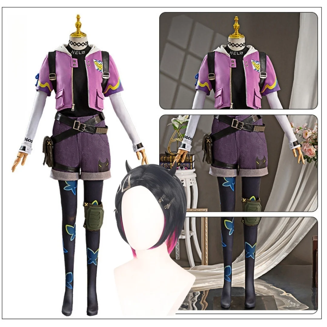 

Game Valorant Clove Cosplay Costume Wig