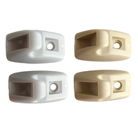 2PCS 191857559 For VW Jetta MK1 MK2 Golf 1 2 Passat B4 B3 B2 Polo Vento Scirocco Grey Beige Sun Visor Hook Holder Clip Bracket