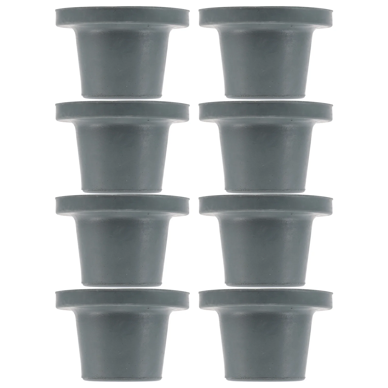 

8pcs Shower Chair Feet Replacement Non-Slip Rubber Tips For Bath Bench Commode Stool Durable Waterproof Universal Fit Protective