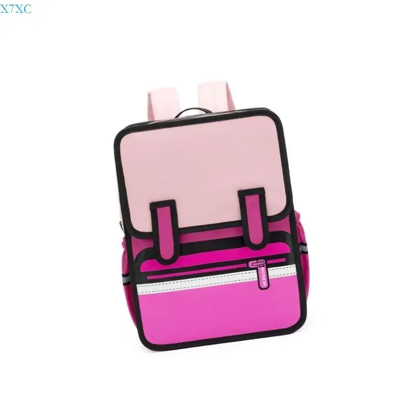 X7XC Oxford Fabric Children's Backpack With Designs For School And Travel