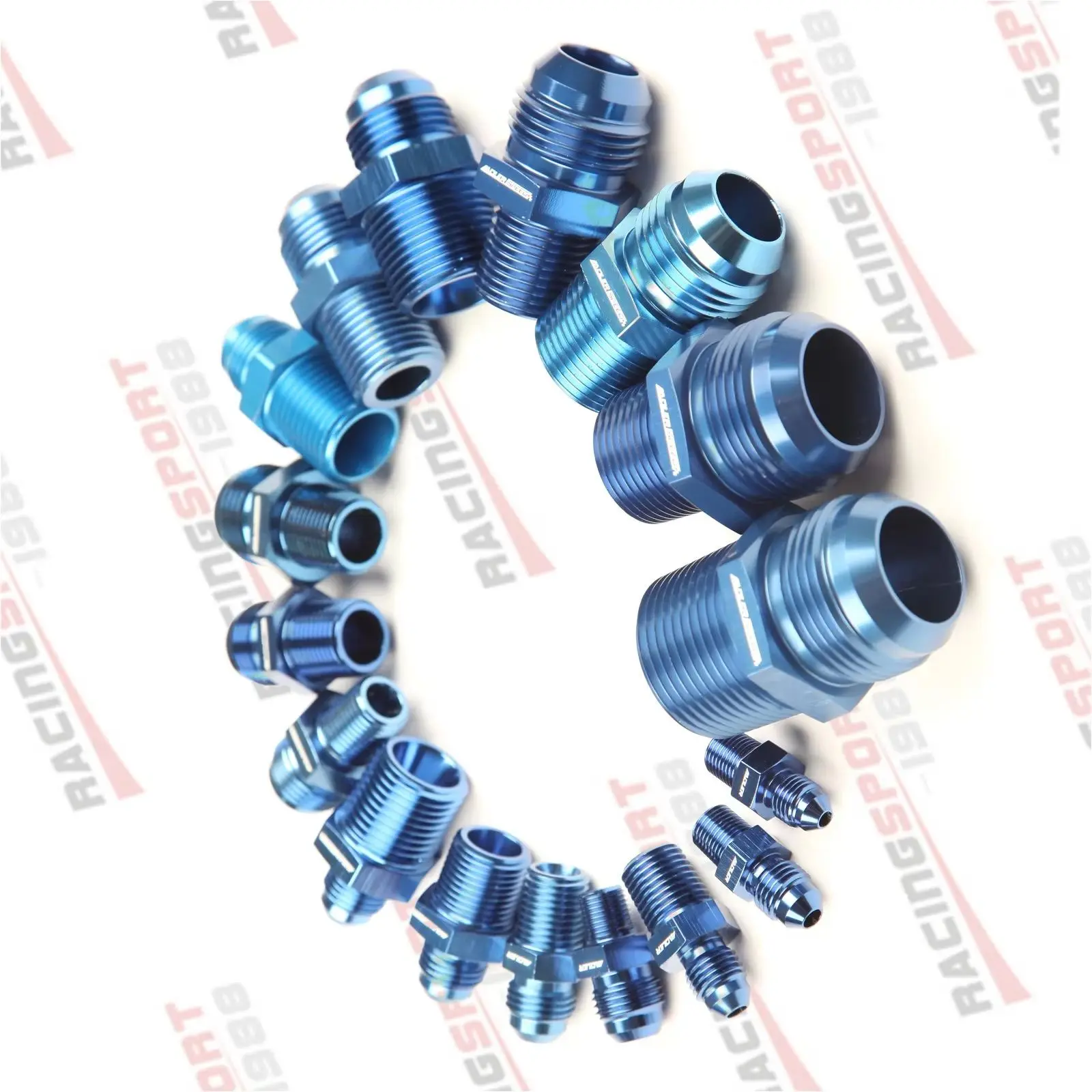 

Male AN3/4/6/8/10/12 TO 1/2”NPT 1/4“NPT 1/8”NPT 3/8“NPT Straight Adapter Flare Fitting auto hose fitting Male Oil cooler fitting