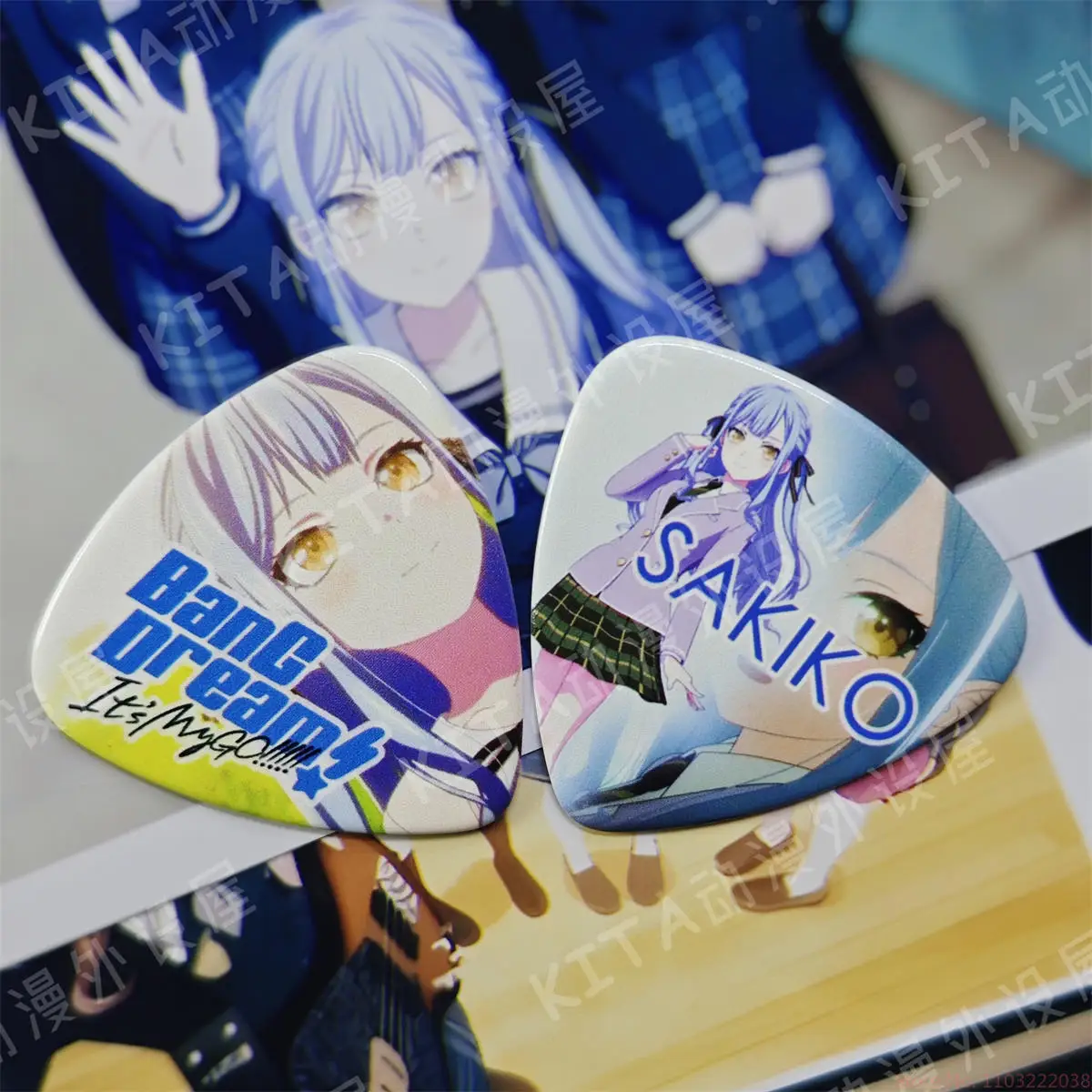 BanG Dream It's MyGo!!!!! Guitar Pick Bang Bang Girls Anime Game Electric Bass Peripheral Ave Mujica