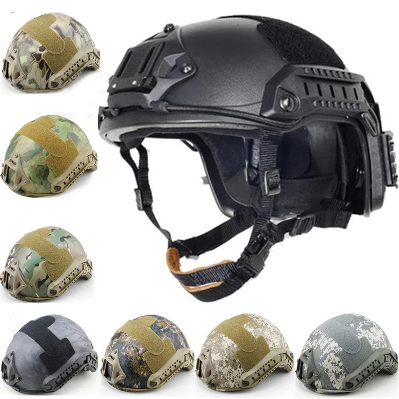 Casco Táctico MH Rapid Airsoft Camuflaje