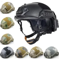 New VELOCE Casco Airsoft MH Camuffamento Tattico Caschi ABS Sport Outdoor Casco Tattico