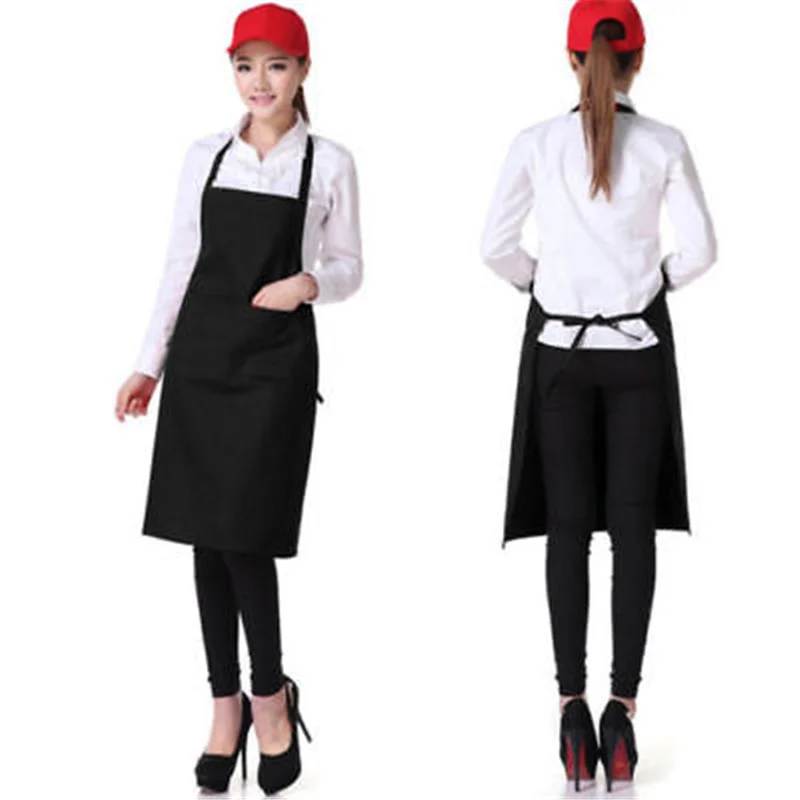 Tablier de cuisine réglable pour hommes et femmes, robe de chef classique, artisanat de cuisine de restaurant, cuisson, 8 couleurs