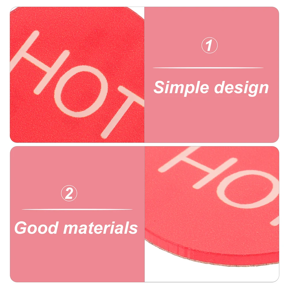 

20pcs Hot Cold Water Sticker Acrylic Labels for Faucet Bathroom Shower Sink Pipe Signs Clear Durability Bathrooms Hotels