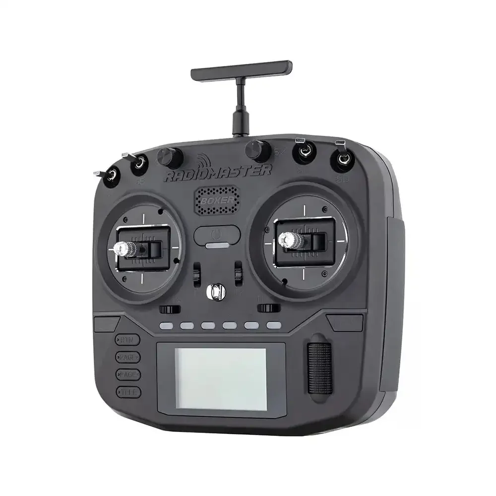 Transmissor de rádio Gimbal Hall de alta precisão RadioMaster Boxer 2.4G 16CH EdgeTX CC2500 / 4 em 1 / ELRS
