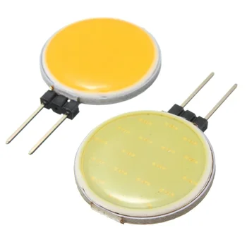 4 W/5 W/7 W/12 W DC12V LED G4 COB หลอดไฟ LED สีขาวอุ่นบริสุทธิ์ 15 18 30 63 ชิปเปลี่ยนหลอดฮาโลเจนจุดหลอดไฟ