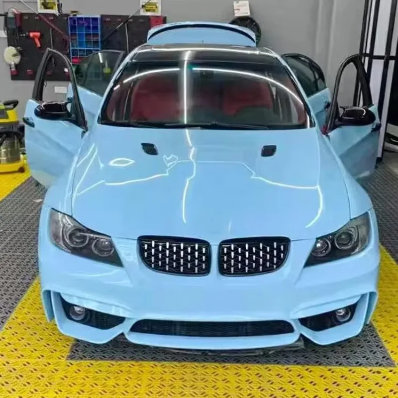 Auto Parts E90 E92 E93 M3 M4 Style Body Kits Front and Rear Bumper Side Skirt Fenders Exhaust Pipe Body Kit for 2005-2012