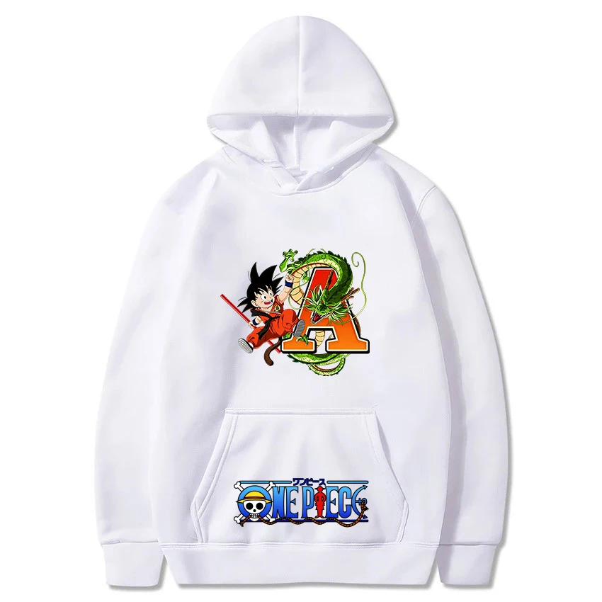 

2026 Anime Dragon Ball Men's and Women's Hooded Clothing for Autumn/Winter Men's and Women's Hooded Sweatshirt - Classic Casual