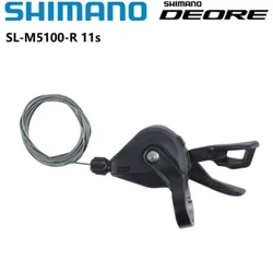 SHIMANO DEORE Series SL-M5100 Right 11 Speed SL-M5100 Left 2 Speed Shifter 2S 11S For Mountain Bike Riding Parts Original