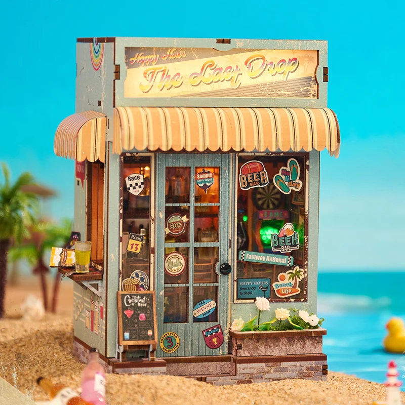 NOWE DIY Drewniane Figurki Narożników Książkowych Miniatury Zestawy Domek dla Lalek Półka na Książki Podpórki do Książek Dekoracja Domu dla Dorosłych Ręcznie Robione Prezenty Dollhou