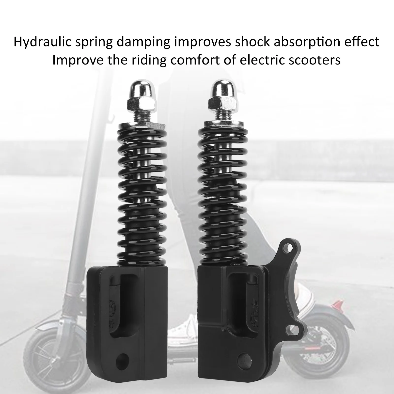 

10Inch Electric Scooter Front Fork Hydraulic Spring Shock Absorber Suspension High Quality Easy Using Brand New for Kugoo M4