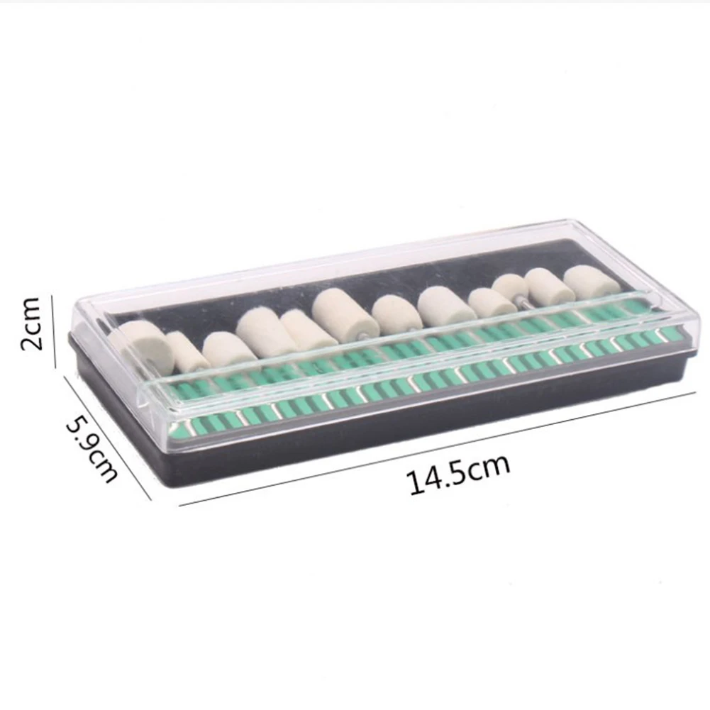 

High Quality Polishing Glass Grinding Head Accessories Heavy Duty 12 Pcs Abrasive Tools Buffing Wheel Engraver DIY