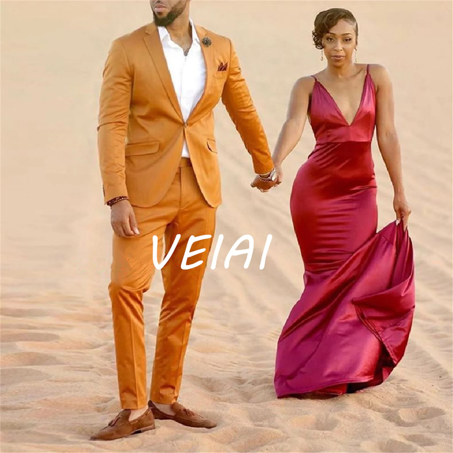 

Индивидуальный костюм Homme Slim Fit Мужские костюмы Свадебные смокинги для жениха с зубчатыми лацканами из двух предметов Формальный пиджак на одной пуговице Костюм для выпускного вечера Ja