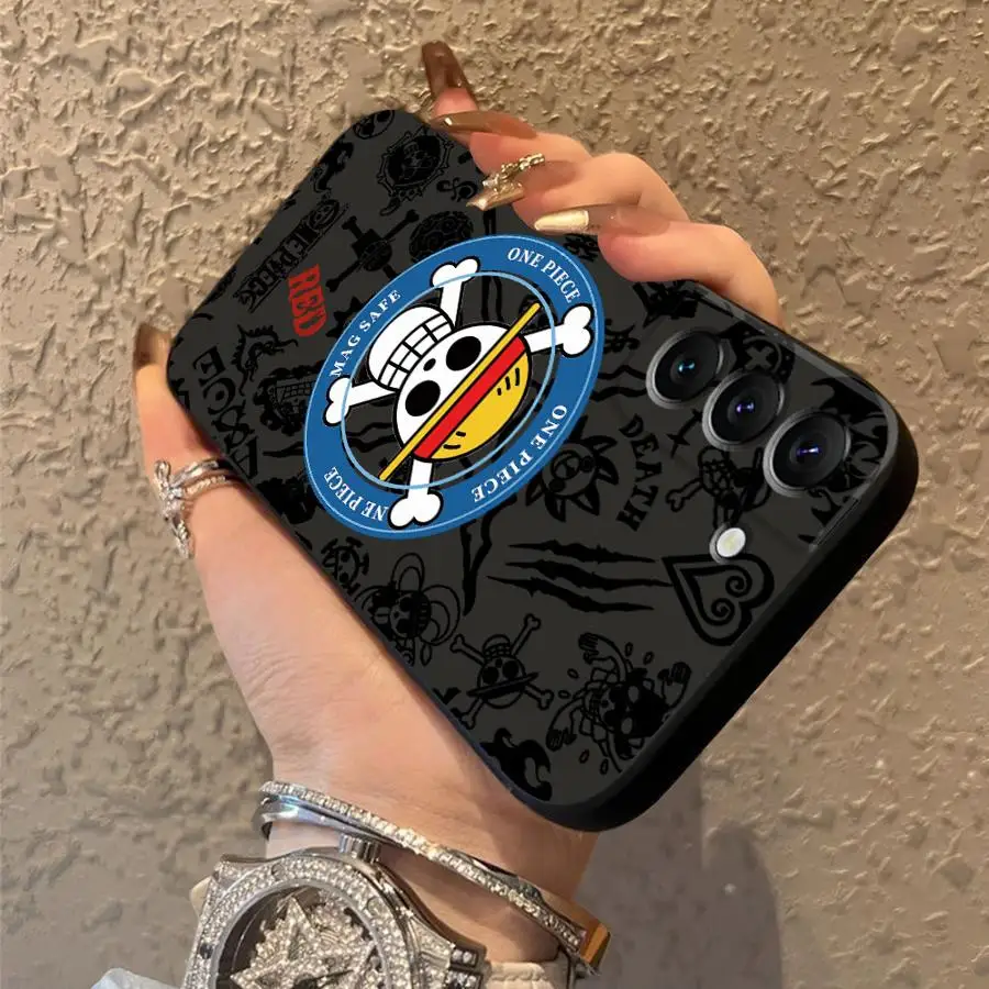 Soft Back Phone Cover Case for Samsung Galaxy S23 FE S25 Ultra S22 S25+ S9 S24 Plus S21 S20 S24+ One P-Piece Zoros Luffys