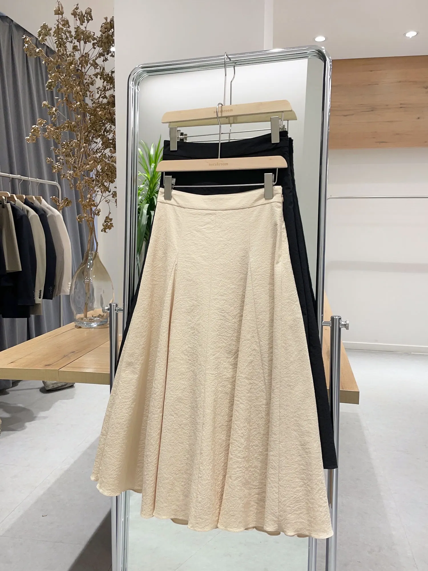 

Faerie Girl's f Skirt True Product Nuo Xiaola Spring New Sle High Waist A-Line Zipper Design Casual Polyester Fiber