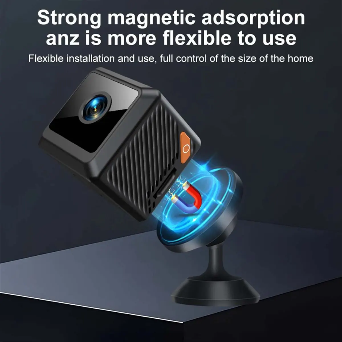 

Камера видеонаблюдения INABEZ 1080P HD WiFi с ночным видением, датчиком движения и циклической записью для обеспечения безопасности
