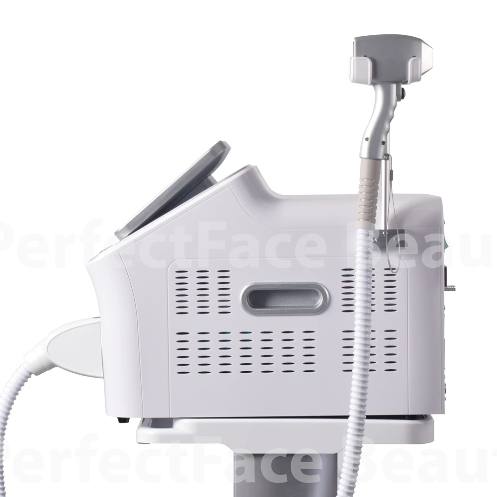 2000W 808 Diode Hair Removal Laser Machine 755 808 1064nm Three Wavelength Ice Platinum Titanium Painless Hair Removal Equipment