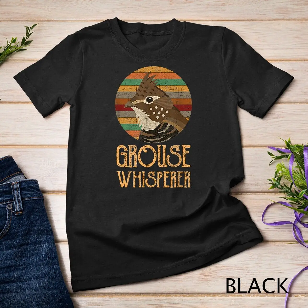 grouse whisperer, bird hunting grouse Unisex T-shirt