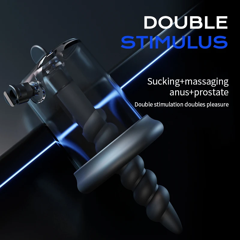 NEW Smart Rosebud Pump Vacuum Sucking Massage stimolatore della prostata pompa anale per uomo donna Butt Plug masturbatore giocattoli adulti del