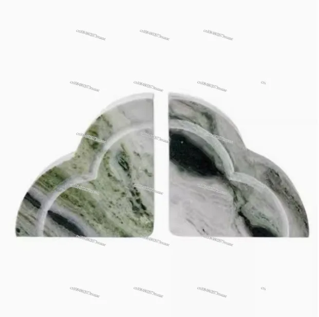 الحديثة الخفيفة الفاخرة وابي سابي نمط الرخام غلاف زخرفة نموذج غرفة الديكور الفن مجردة هندسية نحت كتاب الراحة