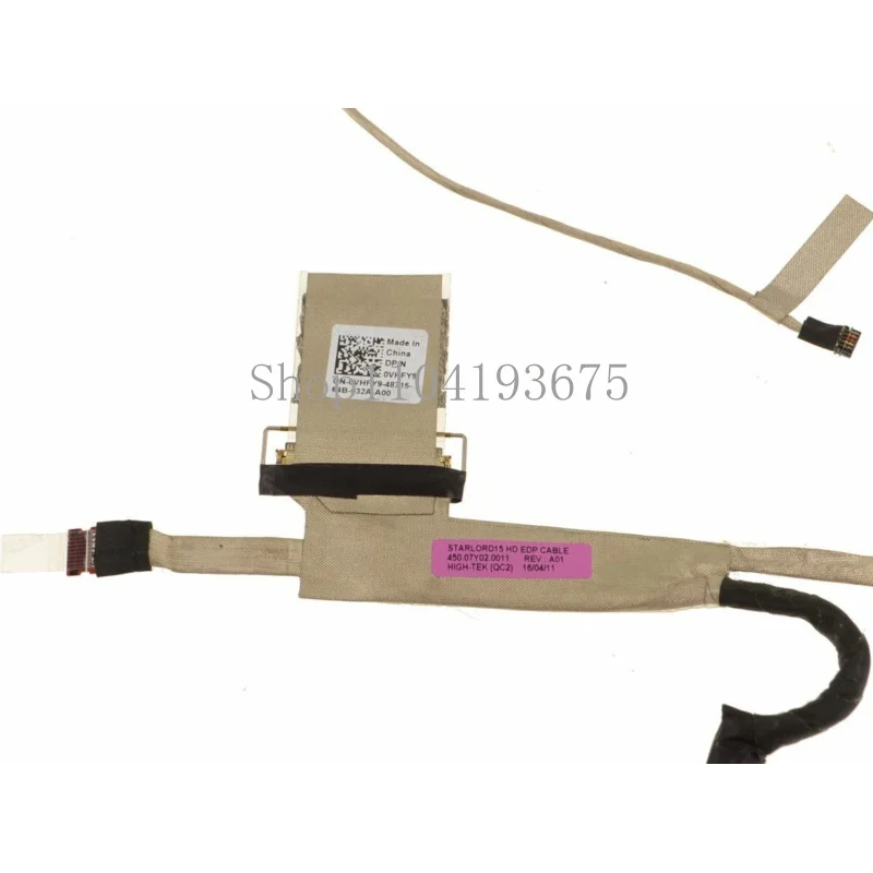 LCD ribbon video cable 0vhfy9 for Dell OEM Inspiron 15 (5578 / 5579) 15.6