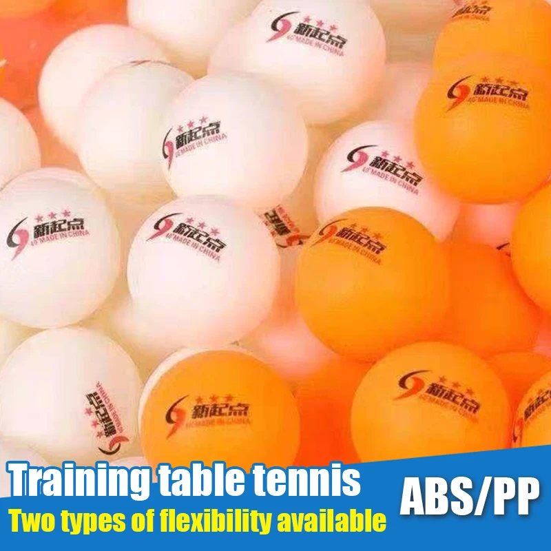 Training Ping Pong Balls Replacement Pingpong Ball Plastictwo Materials Different Elasticity Outdoor Pingpong Table Training