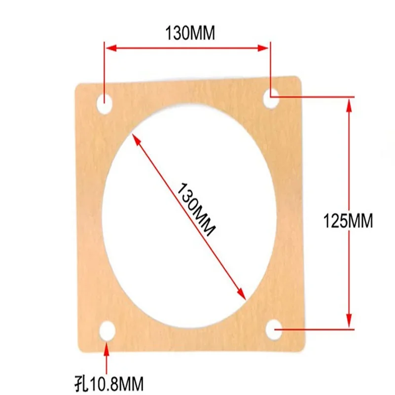 186F Engine Generator Paper Gaskets For Micro Tiller Gearbox Walkingbox Dentalbox Flange Gasket