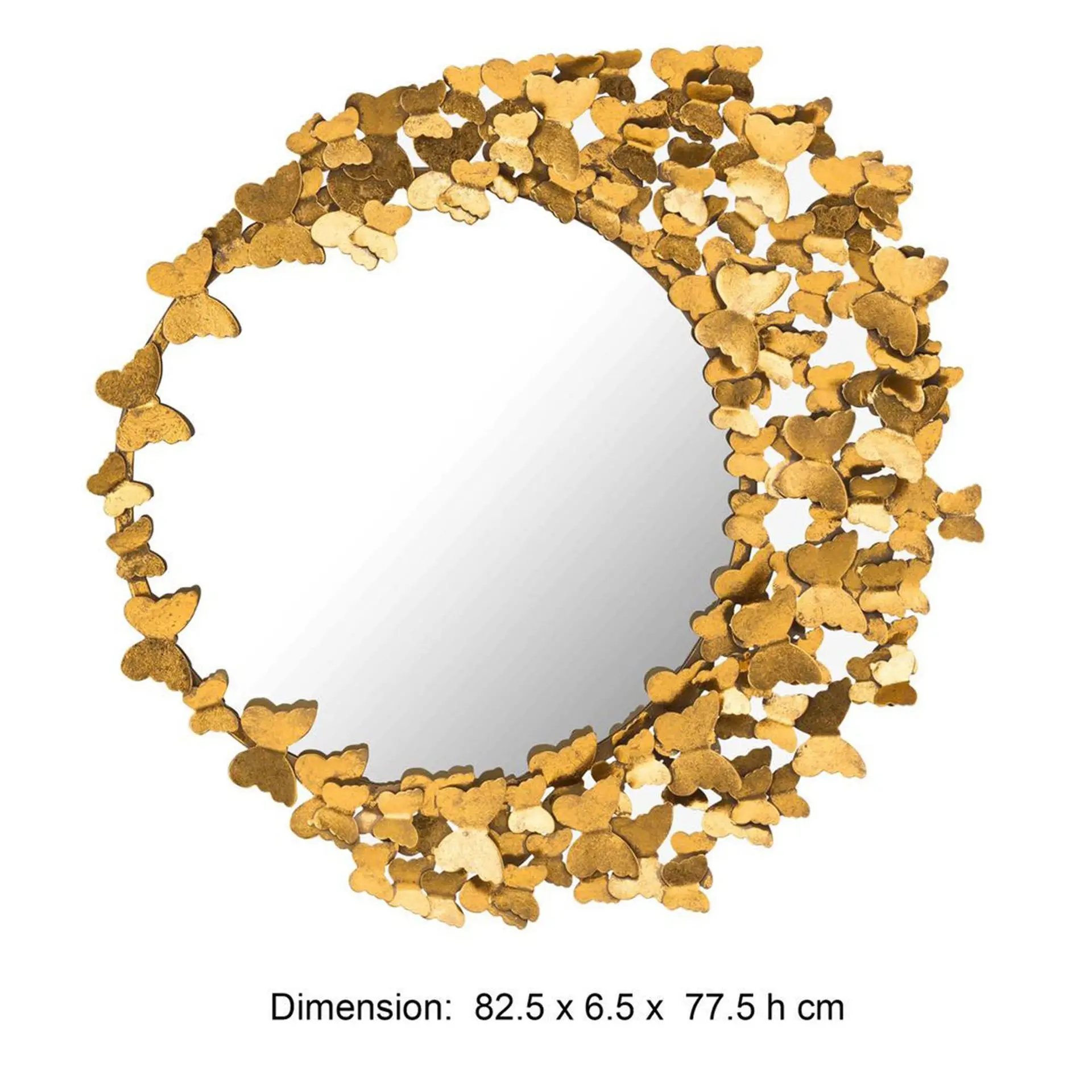 

Gold foil hanging mirror/porch mirror/soft decoration design