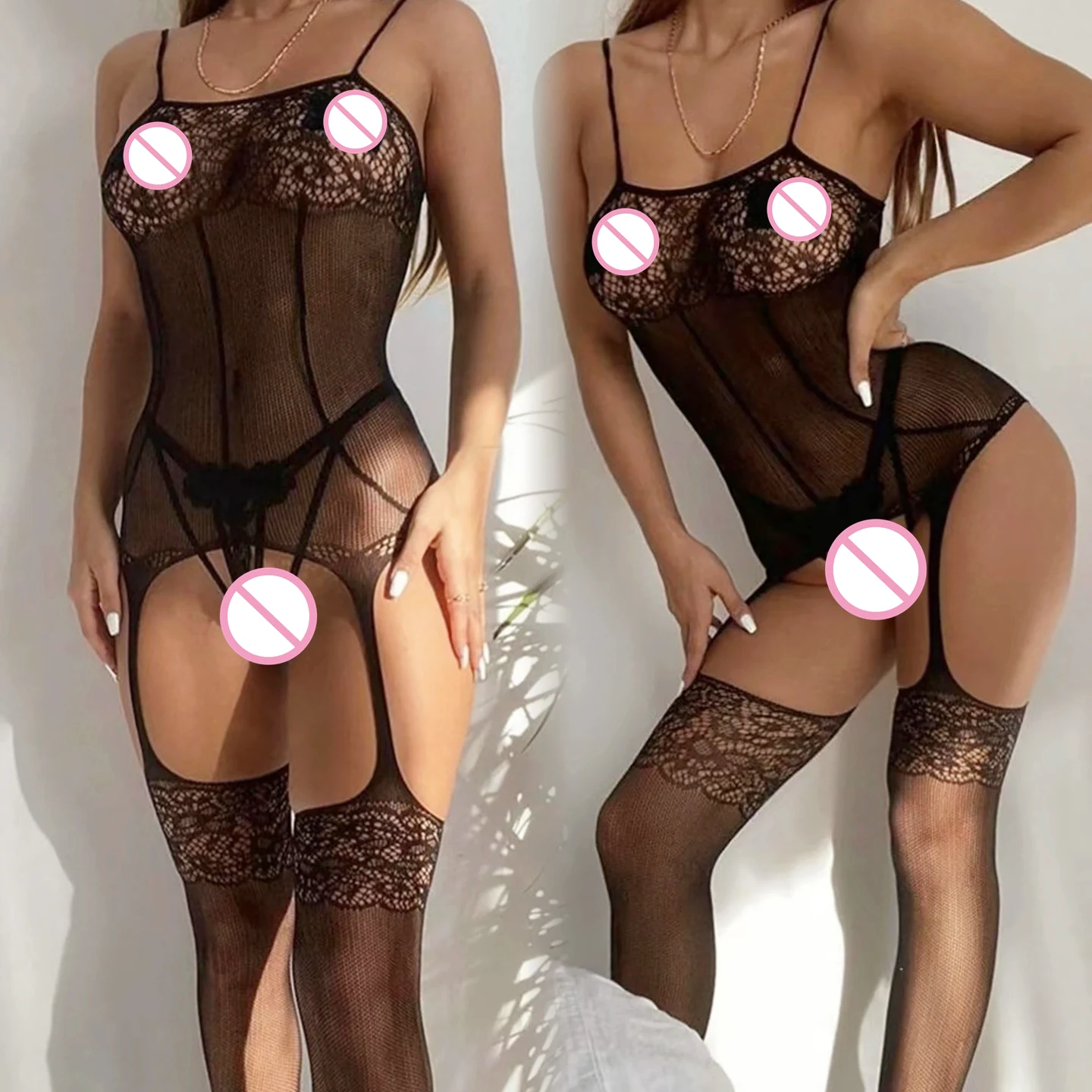 

Сексуальные женские чулки для взрослых, женское эротическое белье в сеточку, прозрачный комбинезон с открытой промежностью, порно колготки, модные колготки